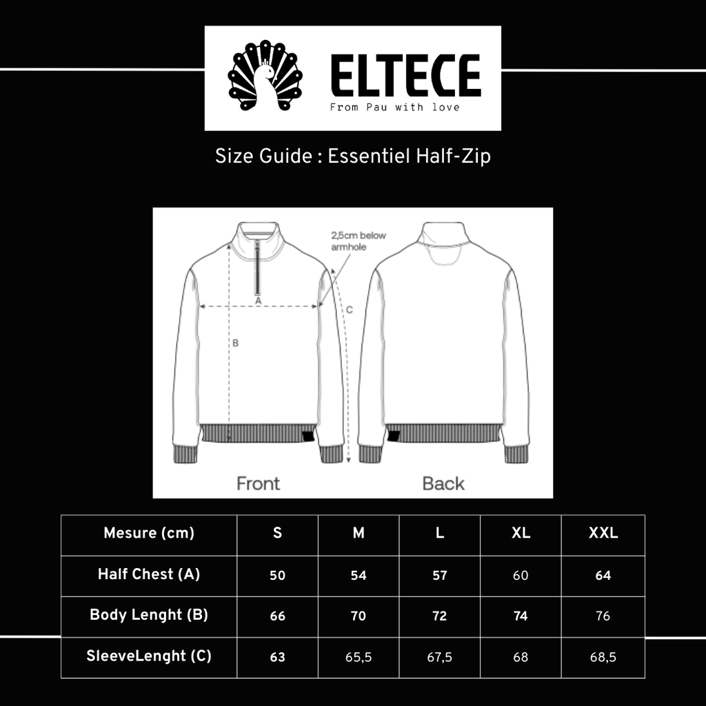 Essentiels Half-Zip